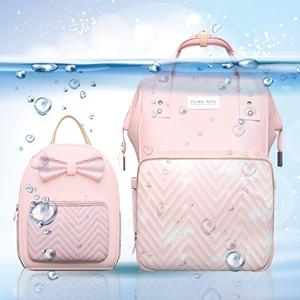 Polka Tots MamaMini Luxe Duo Bolsa De Pañales-Melocotón - Product Image 4