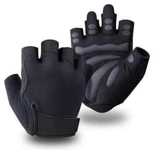 Guantes de Entrenamiento de Alta Calidad Antideslizantes para Levantamiento de Pesas, Acolchados, Transpirables, sin Dedos, para Ciclismo y Ejercicio - Product Image 1