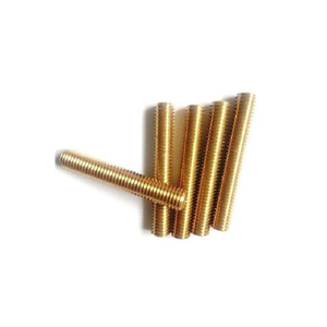Brass Full Thread Stud Precision Engineered Fully Threaded Hardware Corrosion Resistant for Machinery and Equipment - Product Image 4