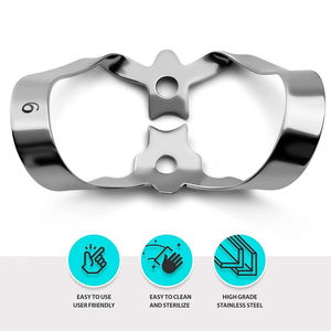 ชุดคลิปหนีบยางกันน้ำลายสำหรับงานเอ็นโดดอนต์ ระดับพรีเมียม 30 ชิ้น ทำจากสแตนเลส สำหรับการรักษาทางรากฟัน รุ่นโปร - Product Image 6