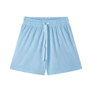 กางเกงขาสั้นผู้ชายคุณภาพสูง แห้งเร็ว ผ้าตาข่าย สไตล์ลำลอง ใส่เที่ยวฤดูร้อน พิมพ์ลายดิจิทัล - Product Image 6