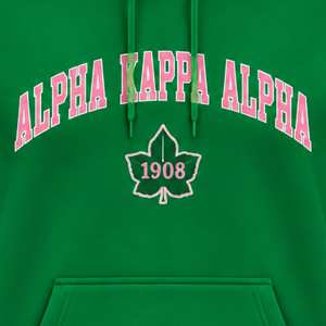 Sweat-shirt à capuche rose brodé de lettres grecques pour femme, en molleton doux de qualité supérieure, décontracté, avec poche kangourou, vente en gros - Product Image 5