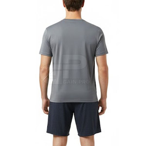 T-shirts pour hommes en viscose modernes et décontractés, conçus pour un confort maximal, parfaits pour la salle de sport, les activités de plein air, avec un tissu doux et un look tendance. - Product Image 5