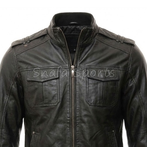 Custom <b>Suede</b> Leather <b>Jacket</b> High Quality Luxury Zip up <b>Jacket</b> for Men Winter Bomber Biker wear <b>Jacket</b> - Product Image 3