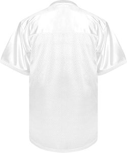 เสื้อฝึกซ้อมกีฬาทีมคอวีผ้าเจอร์ซีย์ตาข่ายตัดต่อแบบคอนทราสต์-น้ำหนักเบา ยืดหยุ่นสูง ระบายอากาศได้ดี แห้งเร็ว เสื้อออกกำลังกาย - Product Image 6