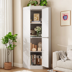 Armoire en bois contemporaine fabriquée au Vietnam pour chambre, salle à manger, salon - Meuble de maison durable MD07 avec garantie d'un an - Product Image 6