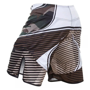 Shorts de MMA personnalisés de qualité supérieure avec impression par sublimation, multicolores, avec logo, shorts de compression MMA, qualité supérieure - Product Image 4