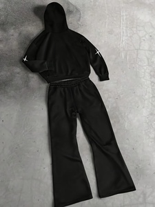Ensemble de survêtement en polaire personnalisable avec broderie professionnelle pour adultes unisexes, personnalisé avec votre logo pour hommes - Product Image 2