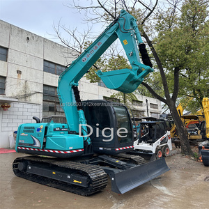 Mini-excavatrice Kobelco SK75 SK60 d'occasion 2018-2022, 6 tonnes, moteur Yanmar d'origine japonaise, pompe hydraulique, capacité de la benne de 0,22 m³, testée - Product Image 5