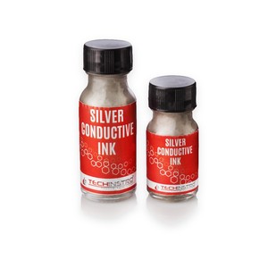 Encre argentée conductrice 1 litre 70-80% argent faible résistance pour circuits imprimés et électrodes, emballage personnalisable - Product Image 1