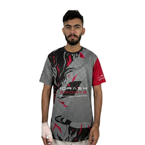 High Quality Custom Full Shirt Printing Polyester Jersey Sports T-Shirt Men Casual Style <b>Logo</b> Design Sublimation men T shirts - Product Image 1