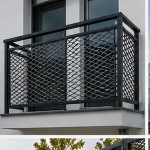 Maille en aluminium à trous diamantés, maille métallique expansée en aluminium sur mesure, maille en aluminium expansée légère, maille en aluminium résistante à la corrosion - Product Image 6