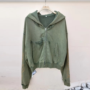 JAYCAN SPORTS Fabricante de Sudaderas Personalizadas Vintage Lavadas para Hombre, Sudadera con Capucha Oversize con Logo Impreso y Efecto Desgastado por el Sol - Product Image 1