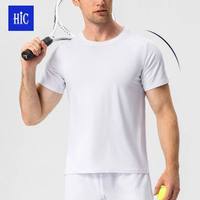 Uniforme de Fútbol Personalizado HiC Unisex de Cuello Redondo y Manga Corta, Corte Ajustado, 100% Algodón, Transpirable y Absorbente de Humedad para Adultos