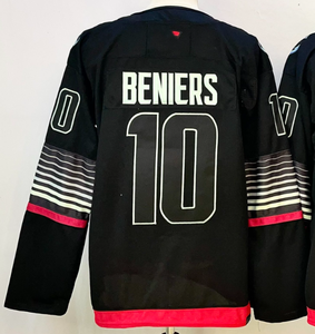 Maillots de hockey sur glace de Seattle pour hommes, entièrement cousus # 10 Matty Beniers # 31 Philipp Grubauer Qualité supérieure Prêt à expédier - Product Image 2