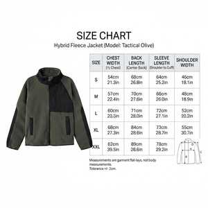 Chaqueta Varsity Unisex Verde Oliva con Bloques de Color Negro en la Parte Delantera, Cuello Redondo, Cierre de Cremallera, Estilo Casual, Resistente al Viento, Ropa de Calle para Invierno - Product Image 3
