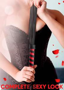 Fouets en cuir de petite taille pour fessées, bondage, fouet de dressage, jouets exotiques pour adultes, fouets en cuir à pompons dispersés - Product Image 5