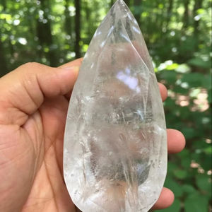 Cuarzo Natural Transparente de Alta Calidad, Mineral en Bruto para Rejillas de Cristales, Sanación Metafísica y Decoración de Jardín - Product Image 5