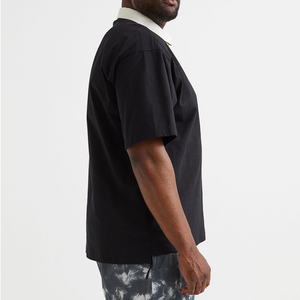 Magliette <span class=keywords><strong>polo</strong></span> <span class=keywords><strong>da</strong></span> <span class=keywords><strong>uomo</strong></span> in cotone estivo 200g, facili <span class=keywords><strong>da</strong></span> lavare, a girocollo, a maniche lunghe. - Product Image 5