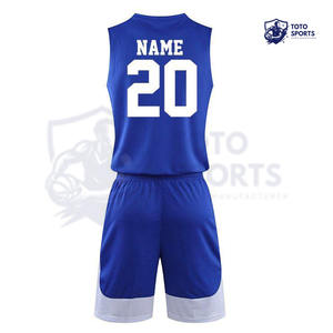 Tenue d'entraînement respirante, confortable, légère, à prix raisonnable, avec impression intégrale, uniforme de basketball - Product Image 2