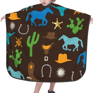 Capa de Barbero para Niños al por Mayor, Diseño de Alta Calidad, Capa de Corte para Salón, Logotipo Personalizado, ODM, Novedad 2026 - Product Image 5