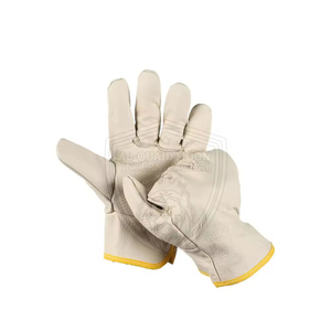 Gants de conduite pour hommes, gants de cyclisme à doigts entiers en cuir pour hommes, gants de sport en cuir à doigts entiers pour hommes - Product Image 1