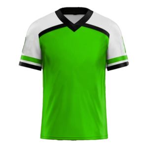 Maillot de football pour homme, col en V, orange, manches courtes, respirant, polyester, vêtements de sport, coupe classique, toutes saisons, tissu en maille - Product Image 5