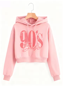 Sudadera Corta Estilo Gótico Y2K de los 90, para Otoño e Invierno, con Bordado 3D, Estilo Casual - Product Image 4