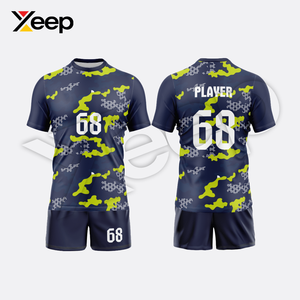 ชุดวอลเลย์บอล XEEP รุ่น XC-VU-12 ผ้าโพลีเอสเตอร์ ระบายอากาศได้ดี สำหรับทุกเพศ ขายดีที่สุด บริการ OEM ขายส่ง ปรับแต่งได้ พร้อมลายพิมพ์แบบรีดร้อน - Product Image 1