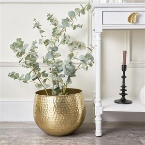 Exclusive Iron Planter Luxury Decorative <b>Plant</b> Pot Premium Balcony Patio Garden Home Interior Accent - Product Image 6