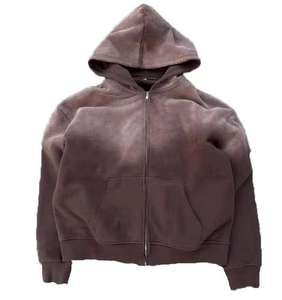 Sweat-shirts à capuche épais pour hommes, 100% coton, 500 g/m², personnalisables avec logo, épaules tombantes - Product Image 2