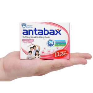 Jabón Antibacterial para Manos Antabax con Vitamina C y Aroma a Eucalipto 85g Jabón Líquido Hidratante - Product Image 3