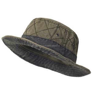 Custom <b>Bucket</b> <b>Hat</b> Embroidered Breathable Cotton - Product Image 1