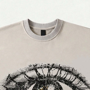 เสื้อกล้ามวินเทจพิมพ์ลายกราฟิกคุณภาพสูง ผ้าเจอร์ซีย์เนื้อหนัก 100% คอตตอน 300GSM เนื้อผ้านุ่ม ระบายอากาศได้ดี - Product Image 5