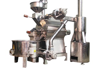 Nouvelle machine à torréfier le café et cafetière à gaz en acier inoxydable TTQ avec contrôle automatique de la température et minuterie - Product Image 1