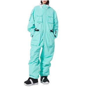 Traje de Esquí de Invierno Impermeable y Cortavientos de Alta Calidad con Cremallera, Capucha Estampada, Calefacción y Transpirable para Snowboard y Esquí - Product Image 3