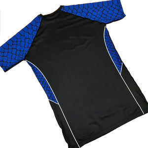 Ensemble Rashguard de Compression Haut de Gamme pour Hommes Jiu Jitsu MMA BJJ Imprimé Personnalisé Court Écologique UPF50+ Respirant Séchage Rapide Extensible - Product Image 3