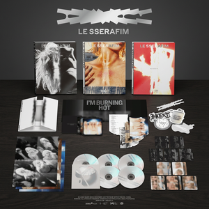 [Album original coréen authentique à 100 %] LE SSERAFIM 5ème mini-album 'HOT' (aléatoire) Album en papier pop pour tous les âges - Product Image 3