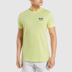 เสื้อยิมแห้งเร็วสำหรับผู้ชาย เสื้อยืดออกกำลังกาย MOQ ต่ำ 100% ผ้าฝ้าย ทรงหลวม พิมพ์ลาย ราคาขายส่ง - Product Image 1