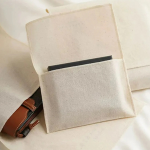 Sacs à poussière pliables en toile douce avec logo personnalisé pour sacs à main, portefeuilles, pochettes de rangement - Product Image 4