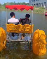 Sepeda Air Murah Pabrik, 3 Roda Besar, Perahu Pedal Air untuk Dewasa