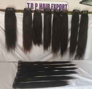 Extensiones de cabello humano virgen de alta calidad Cabello trenzado de grado indio Compra a granel Cabello crudo - Product Image 2