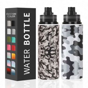 Offres Spéciales – Gourdes Isothermes Personnalisées en Acier Inoxydable 24oz et 32oz pour le Sport - Product Image 1