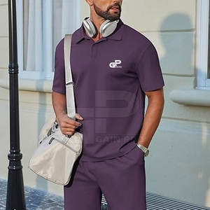 Conjunto de pantalones cortos elegantes para hombre, diseñados para brindar comodidad, flexibilidad y transpirabilidad, perfectos para el gimnasio, correr o uso diario. - Product Image 4