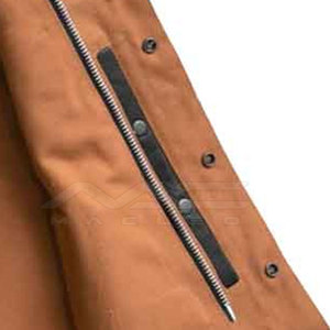 Premium <b>Leather</b> <b>Vest</b> Sleeveless Outerwear Smooth Finish Button Closure Front Pockets Durable Construction Wholesale Supplier - Product Image 5