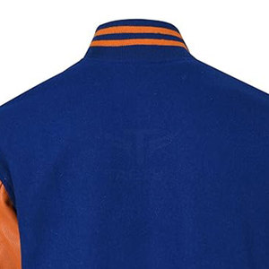 OEM Wholesale Customized Winter Letterman Jacket <b>Buttoned</b> Fashion With High Quality Full Sleeve Letterman Jacket - Product Image 6