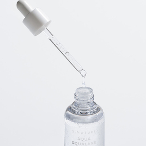S.NATURE AQUA SQUALANE SERUM 50mL Sérum hydratant profond pour le visage, contrôle du sébum, soin coréen, apaisant, calmant, resserre les pores - Product Image 5