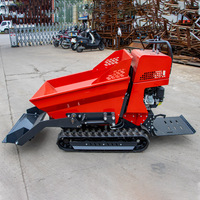 Bob-lift 500kg Hydraulischer Raupen-Minidumper Raupentransporter Leichtgewichtiger Mini-Raupenkipper für Arbeiten in Engen Räumen