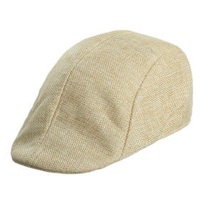 Casquette plate en laine style anglais unisexe, béret gris en flanelle, printemps automne, décontracté, adulte, 56-58CM - Product Image 5