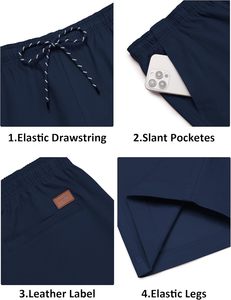 Shorts Bermuda Homme Confort Dynamique en Toile Respirante Séchage Rapide avec Cordon de Serrage – Idéal pour l'Été, la Plage, le Sport et la Gym - Product Image 5